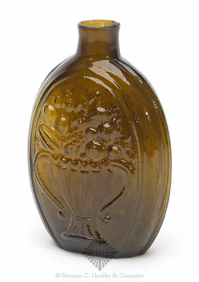 Cornucopia - Urn Pictorial Flask, GIII-7