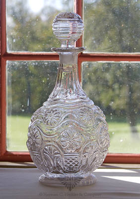 Blown Three Mold Decanter, GV-16