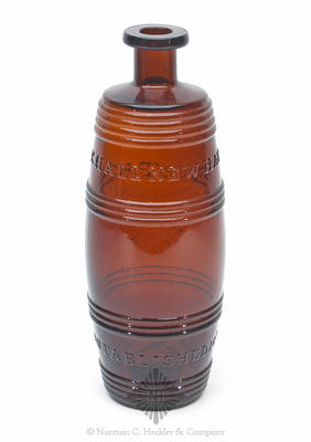 "Hall's / Bitters" Figural Bottle, R/H #H-10