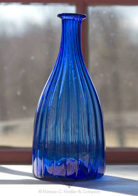 Pattern Molded Cologne Bottle, Similar in form and construction to MW color plate V, #1