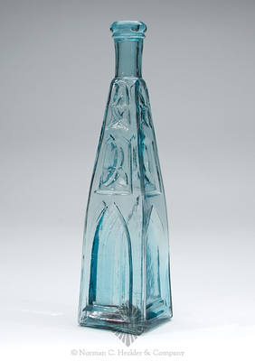 Cathedral Peppersauce Bottle, Similar to Z pg. 455, top right