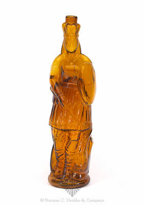 "H. Pharazyn / Phila / Right Secured" Figural Whiskey Bottle, H #1173, color plate XV