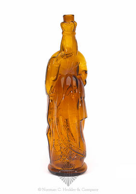 "H. Pharazyn / Phila / Right Secured" Figural Whiskey Bottle, H #1173, color plate XV