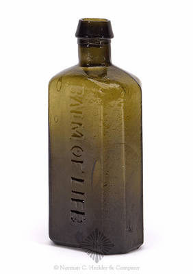 "I. Covert's" - "Balm Of Life" Medicine Bottle, AAM pg. 119