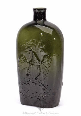 Eagle - "Willington / Glass, Co" Historical Flask, GII-61