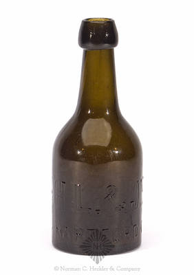 "H.L. & J.W. Brown / Hartford CT." Soda Water Bottle, WB pg. 21