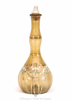 Art Nouveau Style Barber Bottle