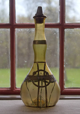 Art Nouveau Style Barber Bottle