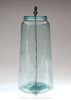 "The / Van Vliet / Jar / Of 1881" Fruit Jar, L #2878