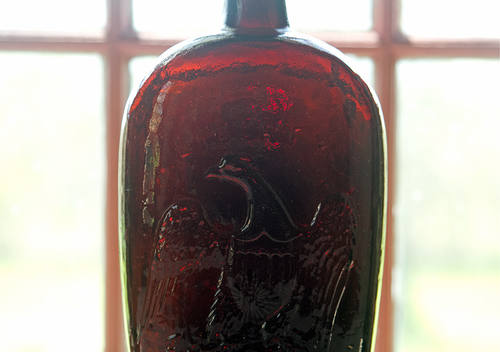 Eagle - "Willington / Glass, Co" Historical Flask, GII-61