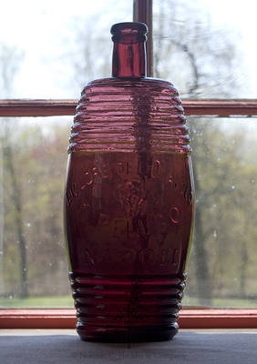 "Liquore De Diavolo / (Devil Motif) / G. Peluso / Napoli" Figural Liquor Bottle