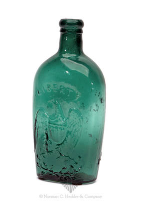 Eagle - "Willington / Glass / Co" Historical Flask, GII-63