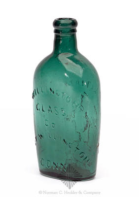 Eagle - "Willington / Glass / Co" Historical Flask, GII-63