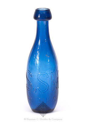 "S. Smith. / Auburn N.Y" Soda Water Bottle