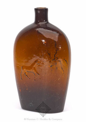 Dragoon - Hound Pictorial Flask, GXIII-16