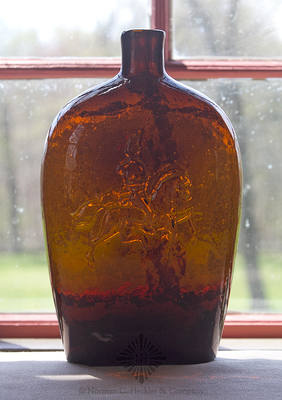 Dragoon - Hound Pictorial Flask, GXIII-16