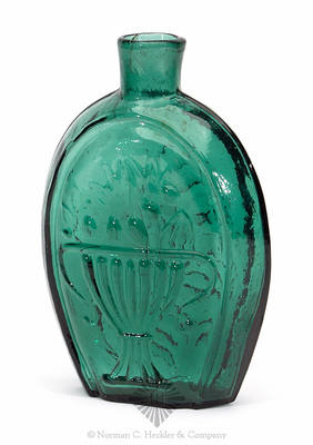 Cornucopia - Urn Pictorial Flask, GIII-14