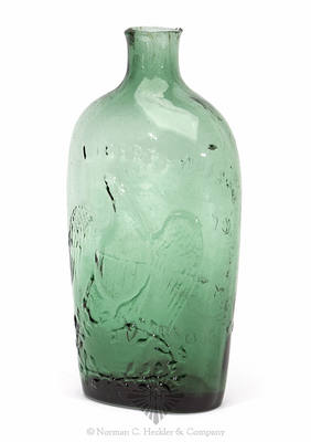 Eagle - "Willington / Glass, Co" Historical Flask, GII-62