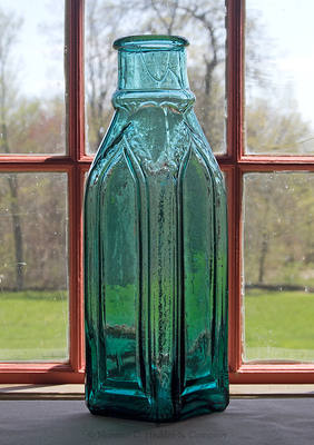 Cathedral Pickle Jar, Similar in form and construction to Z pg. 456, top right