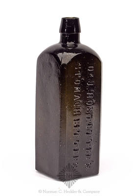 "Dr J. Hostetter's / Stomach Bitters" Bottle, R/H #H-194