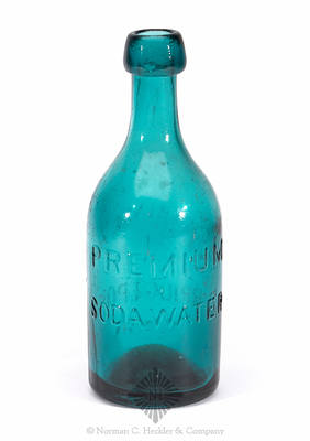 "Geo. Van Benschoten / Bridgeport / Conn." - "Premium / Soda Water." Bottle, WB pg. 26 and 27