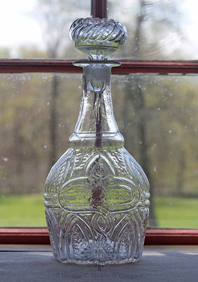 Blown Three Mold Decanter, GIV-7, Type 16 stopper