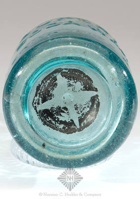 "(Star) E. S. Hart / Canton / CT" - "Superior / Soda Water / Union Glass Works" Soda Water Bottle, WB pg. 41 and 42