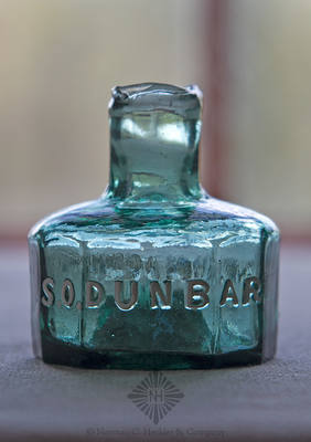 "S.O. Dunbar Taunton Mass" Ink Bottle, Similar to C #520