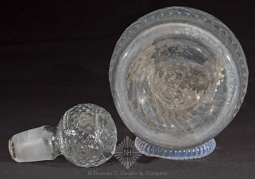 Blown Three Mold Decanter, GIII-31, Type 2 stopper