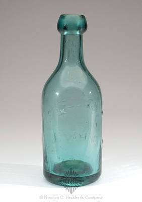 "T.W. Gillett. / New-Haven." - "(Star)" Soda Water Bottle, WB pg. 7