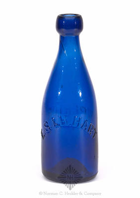 "E.S. & H. Hart" - "Superior / Soda Water / Union Glass Works" Soda Water Bottle, WB pg. 41