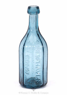 "J.W. Harris' / Soda Water / New Haven / Conn." Soda Water Bottle, WB pg. 9