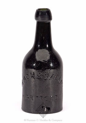 "Beach & Ballou / Hartford Ct" Soda Water Bottle, WB pg. 22