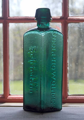 "Udolpho Wolfe's / Schiedam / Schnapps" Bottle