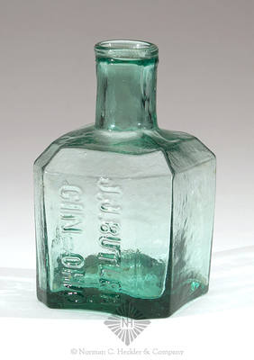 "J.J. Butler / Cin=Ohio" Ink Bottle, Similar in form to C #382