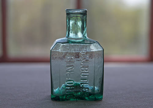 "J.J. Butler / Cin=Ohio" Ink Bottle, Similar in form to C #382