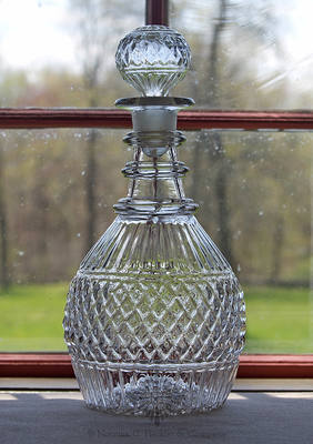 Blown Three Mold Decanter, GII-18, Type 6 stopper