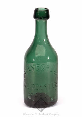 "G.H. Lyford & Co. / Worcester / Mass." - "Mineral Water" Bottle