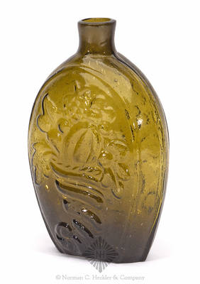 Cornucopia - Urn Pictorial Flask, GIII-5