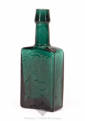 "G.W. Merchant / Lockport / N.Y." - "+" Medicine Bottle, AAM pg. 350