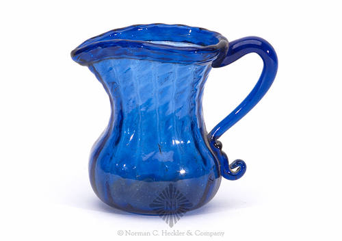 Pattern Molded Creamer, Similar in form and construction to PG plate 162, right