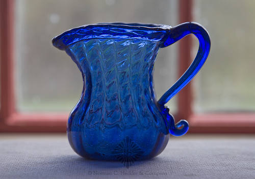 Pattern Molded Creamer, Similar in form and construction to PG plate 162, right