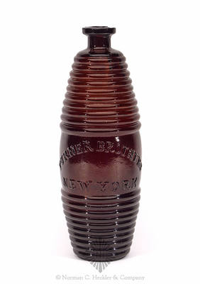 "Turner Brothers / New York" Figural Whiskey Bottle, Similar to H #2357