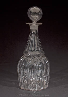 Blown Three Mold Decanter, GIV-6, Type 29 stopper