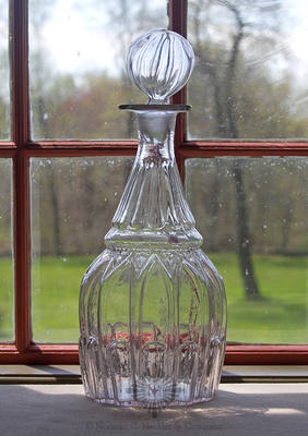 Blown Three Mold Decanter, GIV-6, Type 29 stopper