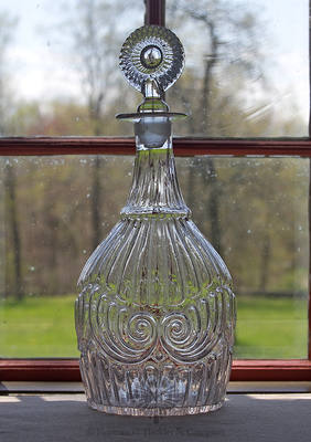 Blown Three Mold Decanter, GV-9, Type 24 stopper