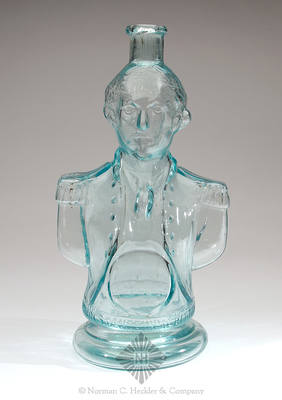 "Simon's Centennial Bitters" Figural Bottle, R/H #S-110