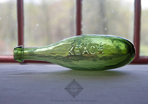 "Keach / Balt." Soda Water Bottle