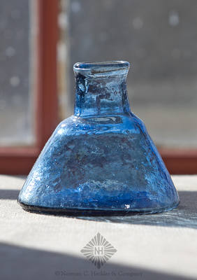 Cone Ink Bottle, Similar in form and construction to C #23