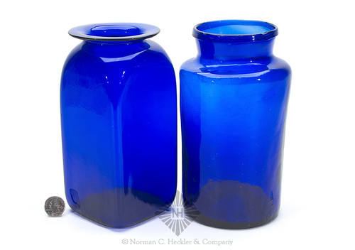 Two Wide Mouth Utility Jars